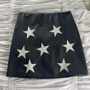 Princess polly leather skirt
